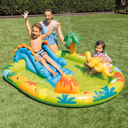 Intex 57166NP above ground pool Inflatable pool Oval 143 L Multicolour