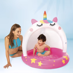 Intex 58438NP above ground pool Inflatable pool Round 45 L Multicolour