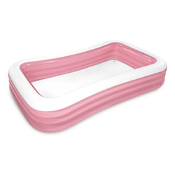 Intex 58487NP above ground pool Inflatable pool Rectangular 1050 L Pink, White