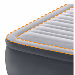 Intex DuraBeam Comfort-Plush Elevated Double mattress Light grey Unisex - Additional view 4