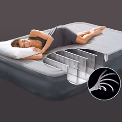 Intex DuraBeam Comfort-Plush Elevated Double mattress Light grey Unisex - Additional view 7