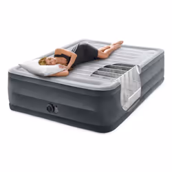 Intex DuraBeam Comfort-Plush High-Rise Double mattress Light grey Unisex