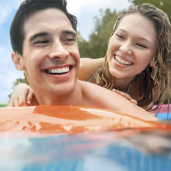 Intex 28266NP above ground pool Framed pool Rectangular 1662 L Blue, Pink, White - Additional view 5