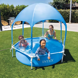 Intex 28209NP above ground pool Framed pool Round 700 L Blue - Additional view 5