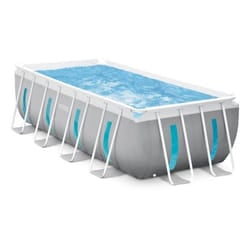 Intex 26770NP above ground pool Framed pool Rectangular Grey