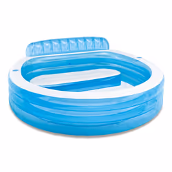 Intex 57190NP, Inflatable pool, 590 L, Round, 6 yr(s), Vinyl, Blue, White