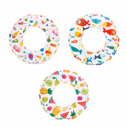 Intex 59241NP, Swim ring, Boy/Girl, Vinyl, Assorted colours, Multicolour