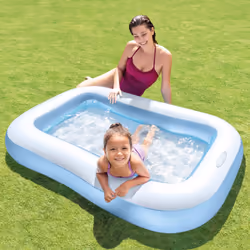 Intex 57403NP above ground pool Inflatable pool Rectangular 90 L Blue, White