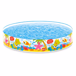 Intex 56451, Inflatable pool, 443 L, Round, 3 yr(s), Multicolour