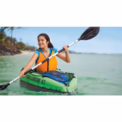 Intex K1 1 person(s) Black, Blue, Green, Grey Polyvinyl chloride (PVC) Inflatable kayak