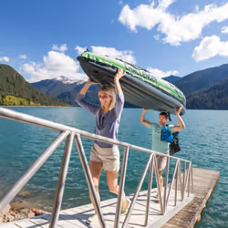 Intex 68306NP sport kayak 2 person(s) Blue, Green, Grey Polyvinyl chloride (PVC) Inflatable kayak - Additional view 4