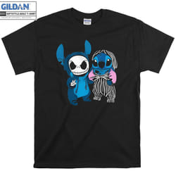 Stitch and Jack Skellington Costume T-shirt - L