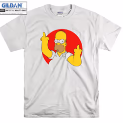 Cool The Simpsons Character T-shirt - S