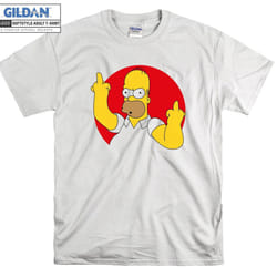 Cool The Simpsons Character T-shirt - S