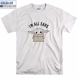 Baby Yoda Mandalorian Child Outline T-shirt - S