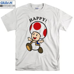 Nintendo Super Mario Toad Stay T-shirt - L
