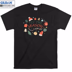 Tis' The Season Christmas Holiday T-shirt - M
