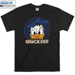Quack Off Donald Duck Figure T-shirt - M