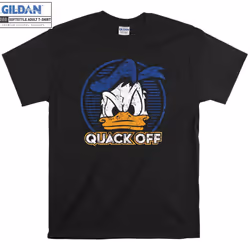 Quack Off Donald Duck Figure T-shirt - XXXL