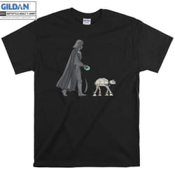 Darth Vader At-At Walker Graphic T-shirt - S