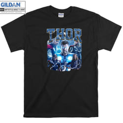 Thor Marvel Avenger Poster Thor Love T-shirt - XXL