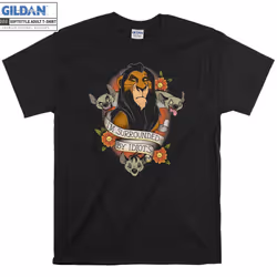 Surrounded By Idiots Scar The Lion T-shirt - XL