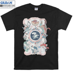 Alice In Wonderland Card Style T-shirt - L