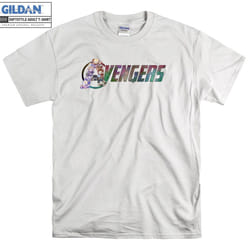 Marvel Avengers Logo Chibi T-shirt - M