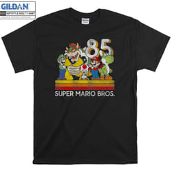 Super Mario Bros Gaming Funny T-shirt - M