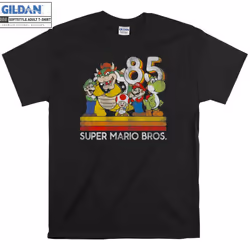 Super Mario Bros Gaming Funny T-shirt - XL