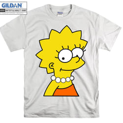 The Simpsons Lisa Simpson Books Funny T shirt Hoodie Tote Bag Hoody T-shirt - XXXL