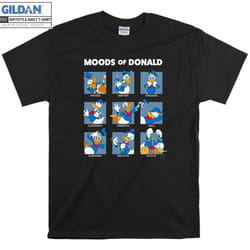 Moods Of Donald Duck Funny Face T shirt T-shirt - M
