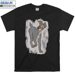 The Tramp Strut Sketch Lady T-shirt - L