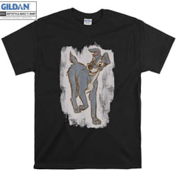 The Tramp Strut Sketch Lady T-shirt - XXXL