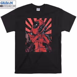 Marvel Deadpool Closed Hand Heart T shirt T-shirt - XL