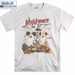 Mickey Minnie Halloween Nightmare T-shirt - XXXL