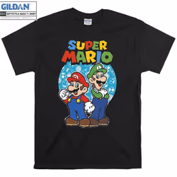 Nintendo Super Mario Luigi Mario T-shirt - M