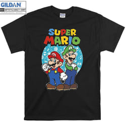 Nintendo Super Mario Luigi Mario T-shirt - XXL