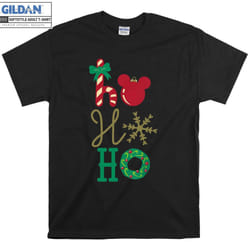 Mickey Icon Ho Ho Holiday T-shirt - XXXL