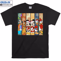 Mickey Friends Christmas T-shirt - S