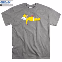 The Simpsons Homer Simpson Sleeping Funny Hoodie Sweatshirt - XL
