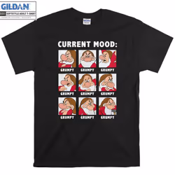 Grumpy Dwarf Current Moods Always Grumpy Seven T shirt T-shirt - L