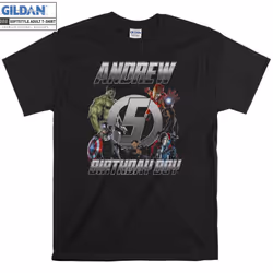 Marvel Avengers Birthday Boy T-shirt - L