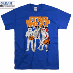 Mummy Darth Vader And Stormtrooper T-shirt - XL