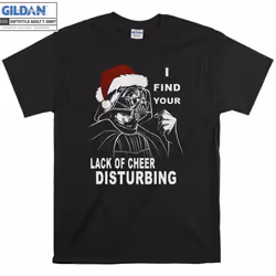 Darth Vader Santa Lack Holiday T-shirt Hoodie Tshir - XL