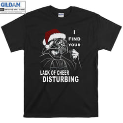 Darth Vader Santa Lack Holiday T-shirt Hoodie Tshir - XXL