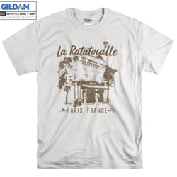 Paris France Vintage Restaurant T-shirt - XXL