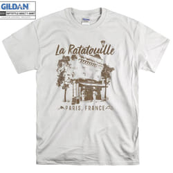 Paris France Vintage Restaurant T-shirt - XXXL