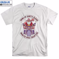 Comfort Colors Sons Of Santa Claus T-shirt Hoodie Tshir - L