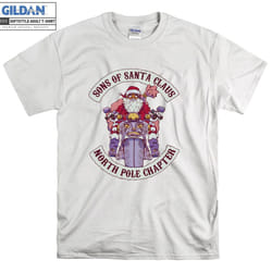 Comfort Colors Sons Of Santa Claus T-shirt Hoodie Tshir - XXXL